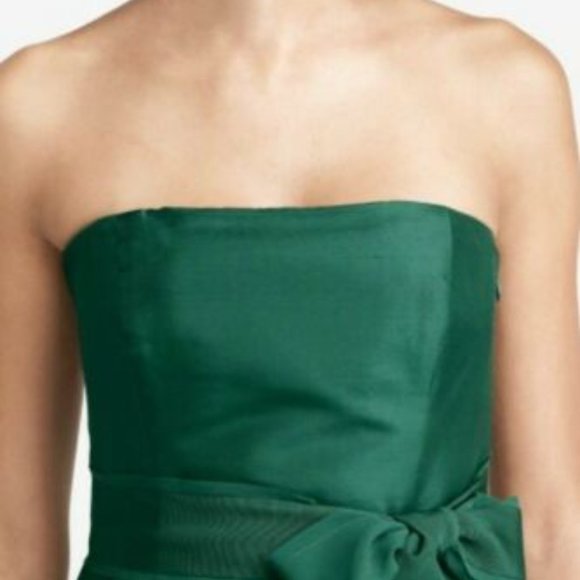 New Ann Taylor Silk Strapless Bridesmaid Dress - Picture 5 of 6